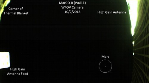 Así es como se ve Marte desde un CubeSat 