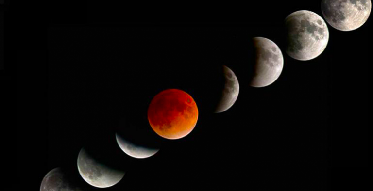 Eclipse total, luna de sangre y superluna ocurrirán en un mismo día en enero de 2019