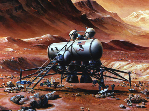 Un rover, un biorreactor y una impresora 3D: los elementos necesarios para colonizar Marte sin enviar humanos
