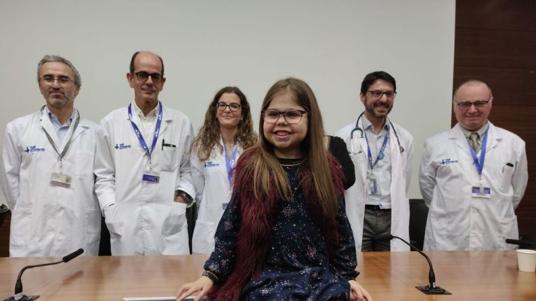 Iria, la primera persona española con triple trasplante de corazón, riñón e hígado