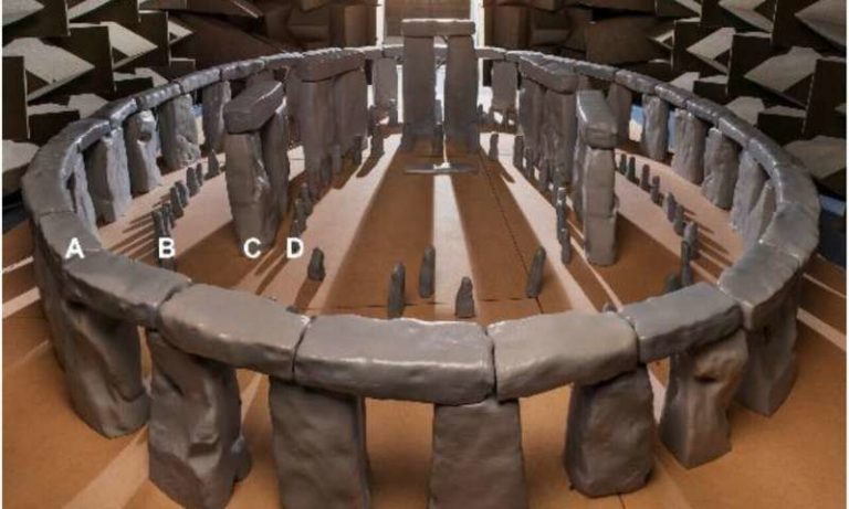 Se construye un modelo a pequeña escala de Stonehenge para probar sus propiedades acústicas