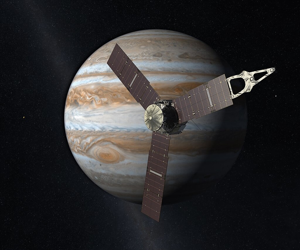 Sobrevuela Júpiter en este vídeo creado con las imágenes de la misión Juno de la NASA