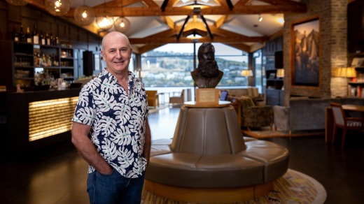 Mark Rose, director ejecutivo de The Rees Hotel en Queenstown: 