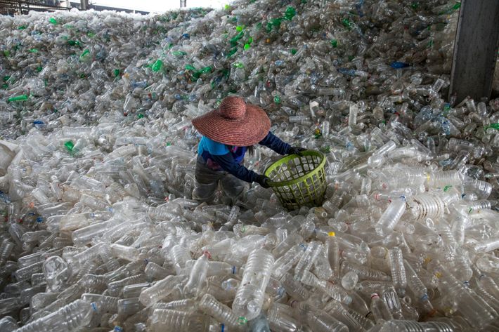 Varios estados de EE.UU. aprobaron en 2021 leyes para reducir la cantidad de plástico que entra ...